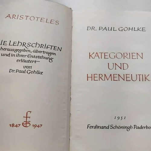 Aristoteles 16 collectible books used, German language