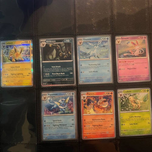 Pokemon Prismatic Evolution Eevelutions like new, pack in sleeve