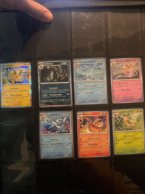 Pokemon Prismatic Evolution Eevelutions like new, pack in sleeve