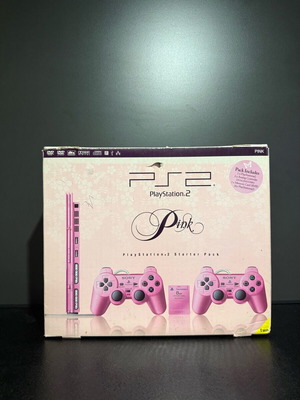 PlayStation 2 Slim Pink Limited Edition like new