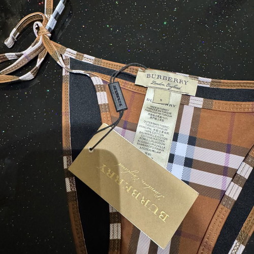 Luxury swimsuit new with tags, size small, brown