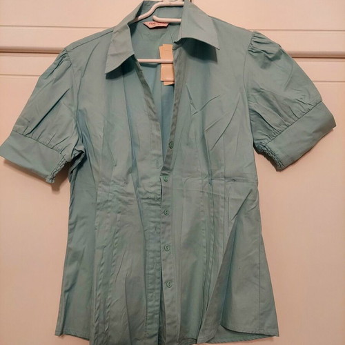Miss Selfridge women's shirt new, turquoise, size L