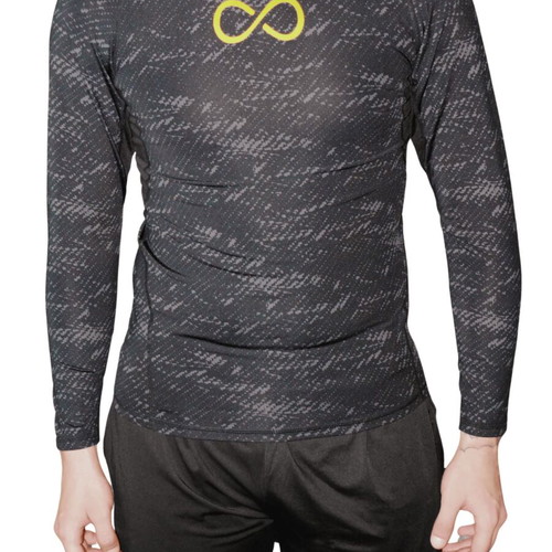 Legendary Set Run Beyond Limits 5-piece dry fit sportswear black gray new
