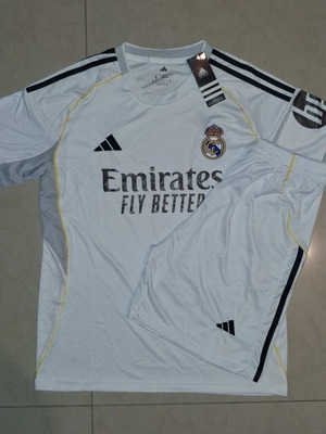 Real Madrid Adidas football set, white, size S