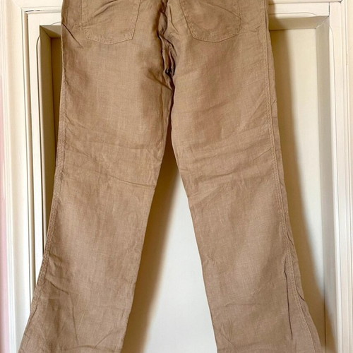 Massimo Dutti linen pants medium beige like new