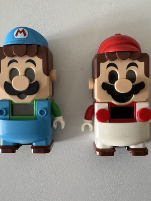 Authentic Lego Mario figures, used, functional
