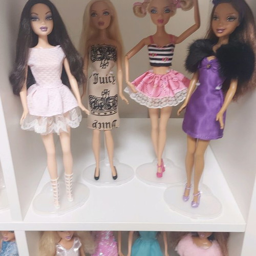 Barbie My Scene vintage dolls used, collection of 25 from 1999