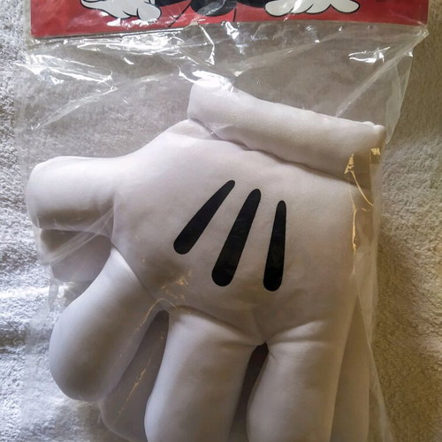 2 Large Children's Plush Gloves MICKEY/Disney Store