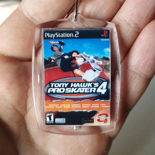 Tony Hawk's Pro Skater 4 PS2 keychain