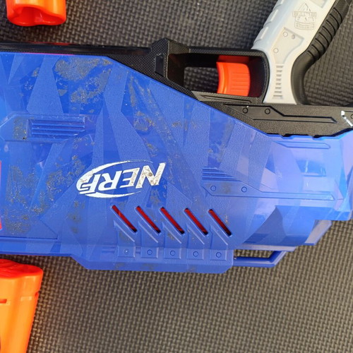 Nerf N-Strike Elite Trilogy DS-15 Blaster used, shotgun with 4 shells