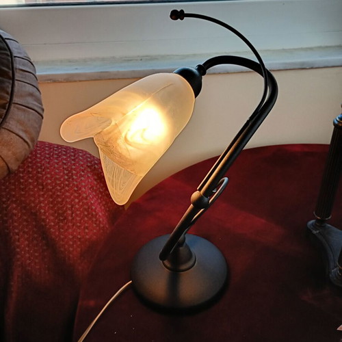Table lamp like new, height 0.40 m