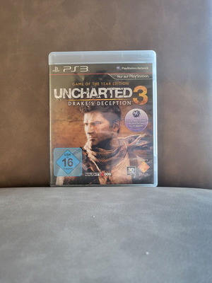 Uncharted 3 GOTY PS3 βιντεοπαιχνίδι μεταχειρισμένο