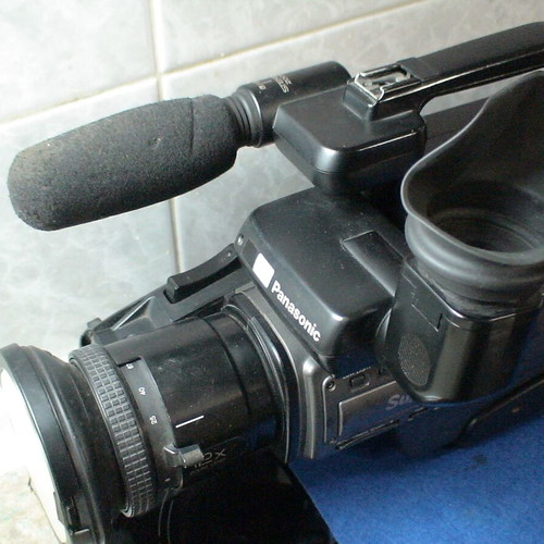 Panasonic MS5 Super VHS Camera used, for parts or repair