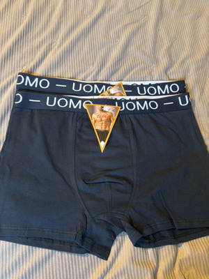 Uomo men's boxers XL blue, pack of 2, new