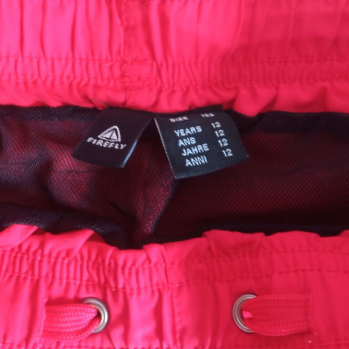 Firefly boys' swimwear used, red, size 12 years