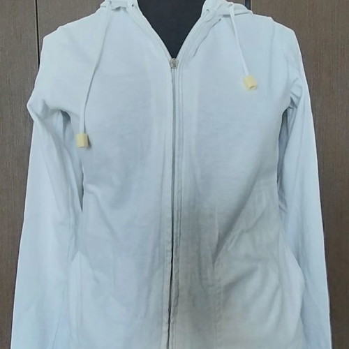 Cotton cardigan Naf Naf like new, white, size M
