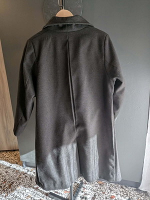 Gray mouse coat like new, size M