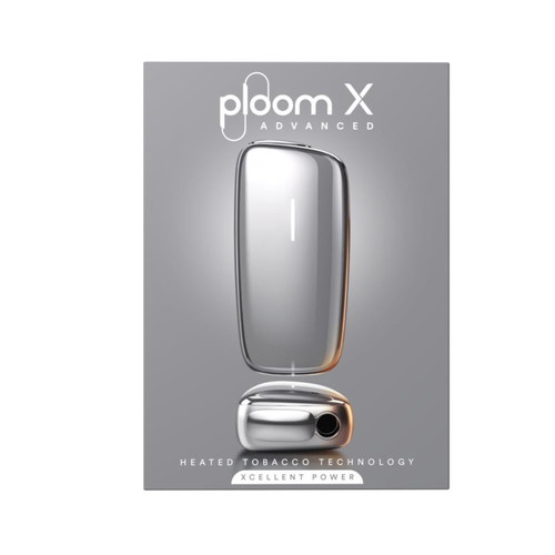Ploom x-advance heated tobacco device new, silver