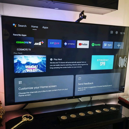 Xiaomi Mi TV P1 55" like new, 4K UHD, Android 11