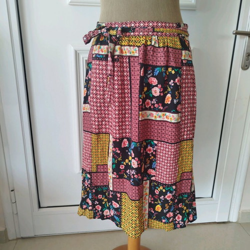 Summer skirt like new, multicolored, size M