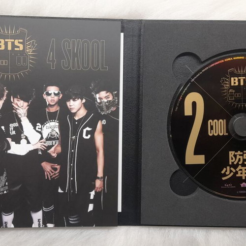 BTS 2 Cool 4 Skool Album like new with photocards and booklet