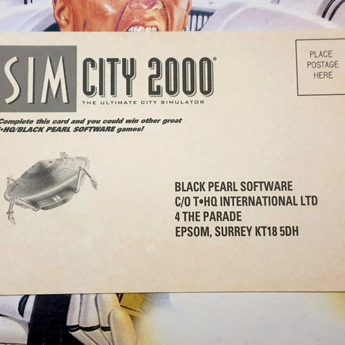 Sim City 2000 used for Super Nintendo