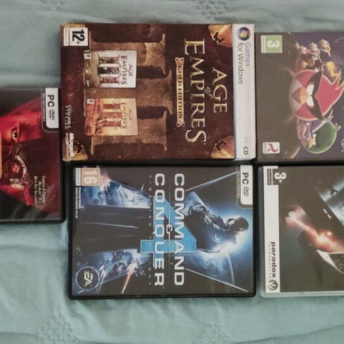 PC games used, pack of 12 titles
