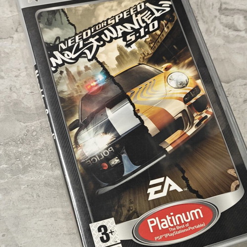 Need for Speed Most Wanted 5-1-0 PSP Platinum game