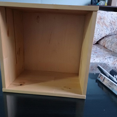IKEA FÖRHÖJA wall shelf, solid wood
