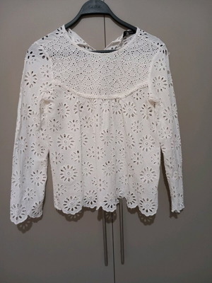 Kipour shirt white used, Zara, size XS