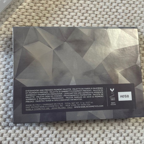 Nabla Cutie Palette platinum eyeshadow like new