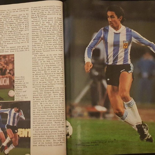 World Cup Spain 1982 album like new, English edition