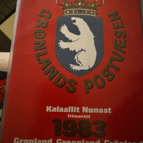 Greenland stamp booklets series 1983-1987