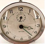  Κουρδιστό ρολόι στρογγυλό ξυπνητήρι Εποχής 1960