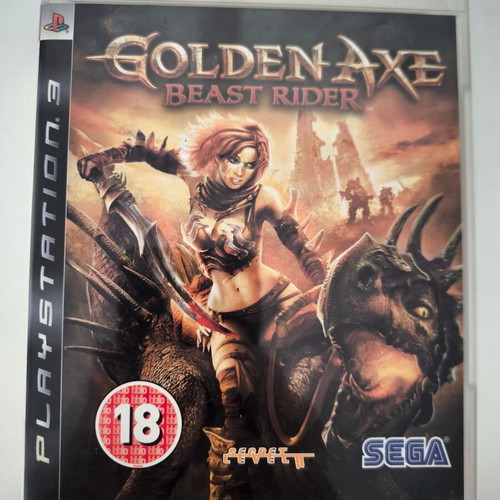 Golden Axe Beast Rider PS3 game like new