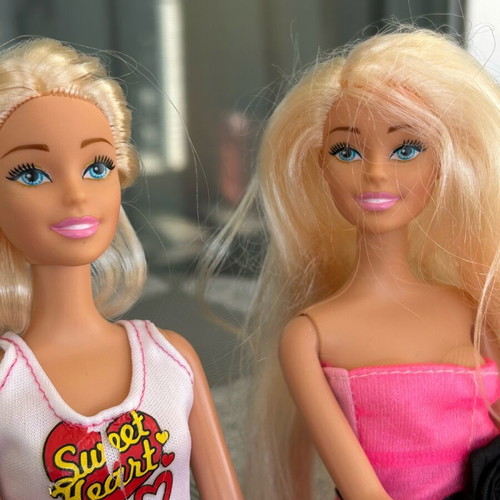 Barbie two very beautiful dolls like new
