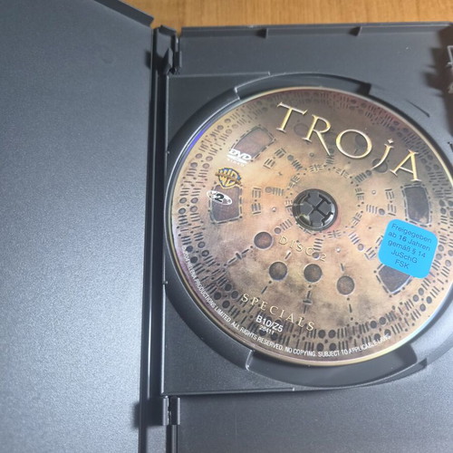Troja 2-Disc Edition DVD like new, historical film with Brad Pitt
