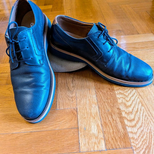 Commanchero Original men's leather shoes size 43 used, blue