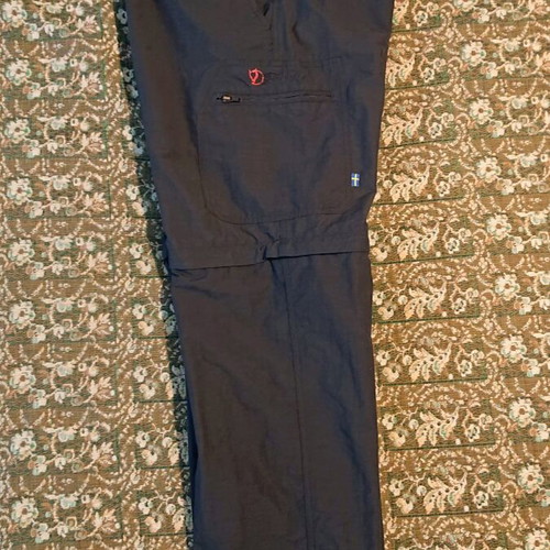 Fjallraven pants like new, size M 38 10, zip-off legs to shorts