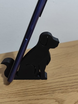 Phone stand dog-shaped new 3D printed