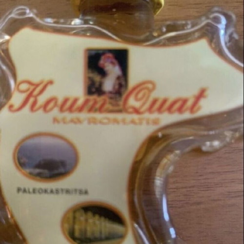 Koum Quat liqueur from Corfu 100 ml new