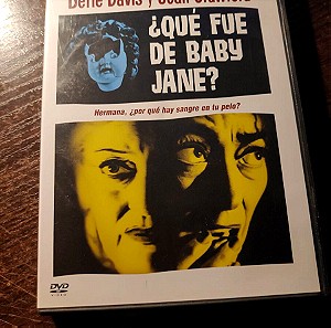 DVD WHAT EVER HAPPENED TO BABY JANE? CLASSIC MOVIE WITH BETTE DAVIS