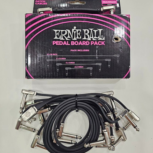 Ernie Ball Flat Ribbon Patch Cable Multi-Pack σετ 10 καλωδίων καινούργιο