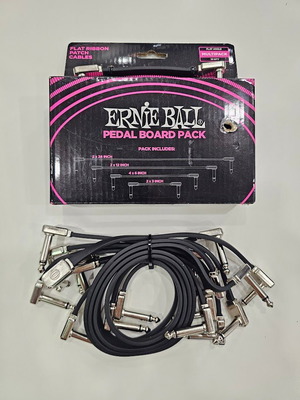 Ernie Ball Flat Ribbon Patch Cable Multi-Pack σετ 10 καλωδίων καινούργιο