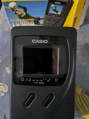 TV Casio 660 σαν καινούργιο, στο κουτί, χωρίς ψηφιακά κανάλια