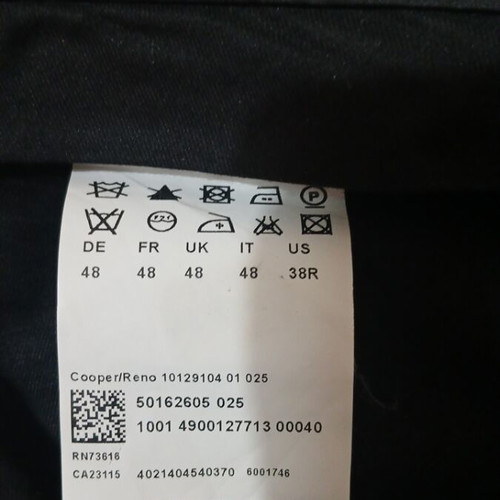 Hugo Boss men's wool pants like new, black and gray, size M