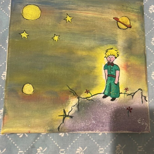 The Little Prince painting new