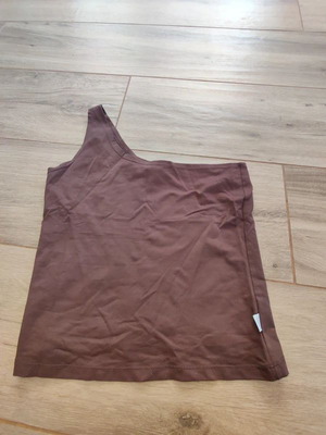 One-Shoulder Brown Women's Top like new