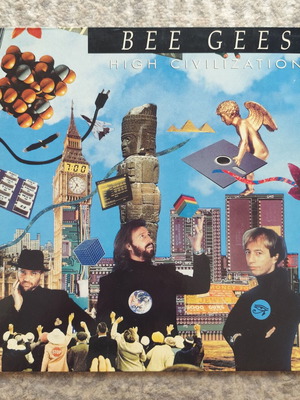 Bee Gees High Civilization LP used, pop