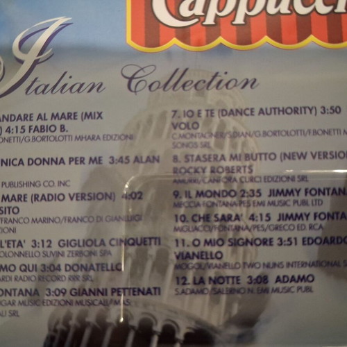 Nescafe Cappuccino CD like new, Italian pop collection